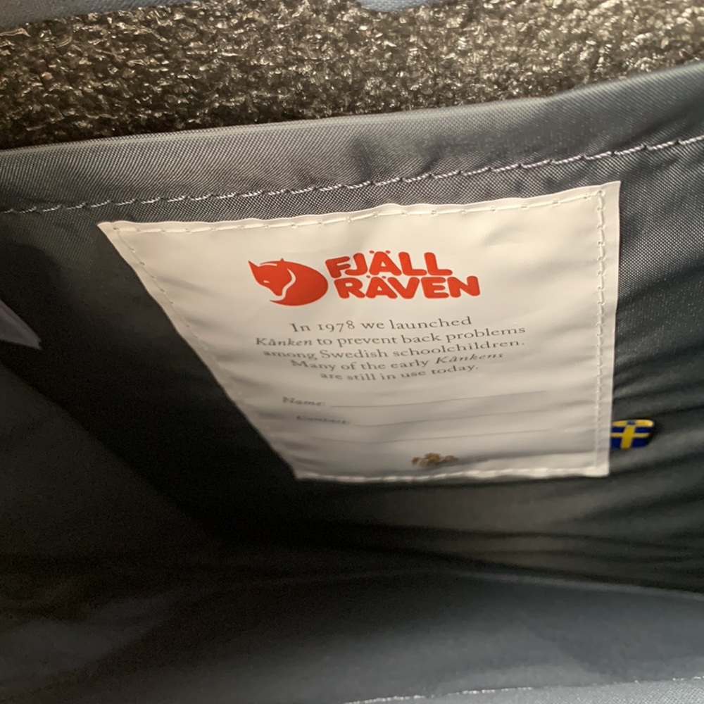 Fjallraven graphite original backpack - Picture 5 of 6